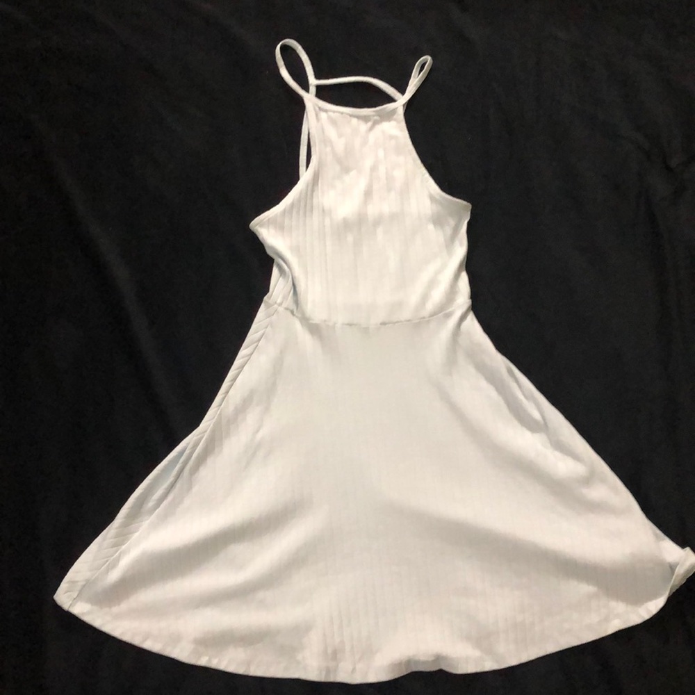 A forever 21 ice blue dress.
